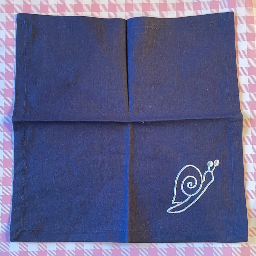 Pier 1 Escargot Cocktail Napkins
